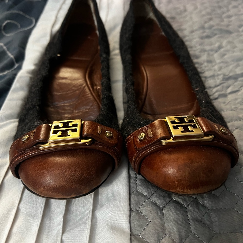 Size 6.5 Tory Burch ballet flats